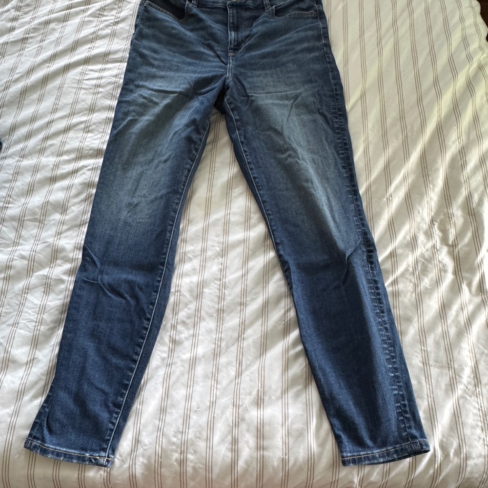 American Eagle Outfitters Dark Blue Skinny Jeans